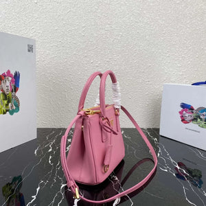 Prada 1BA906 Prada Galleria Saffiano leather mini-bag Pink - Default Title - View 3
