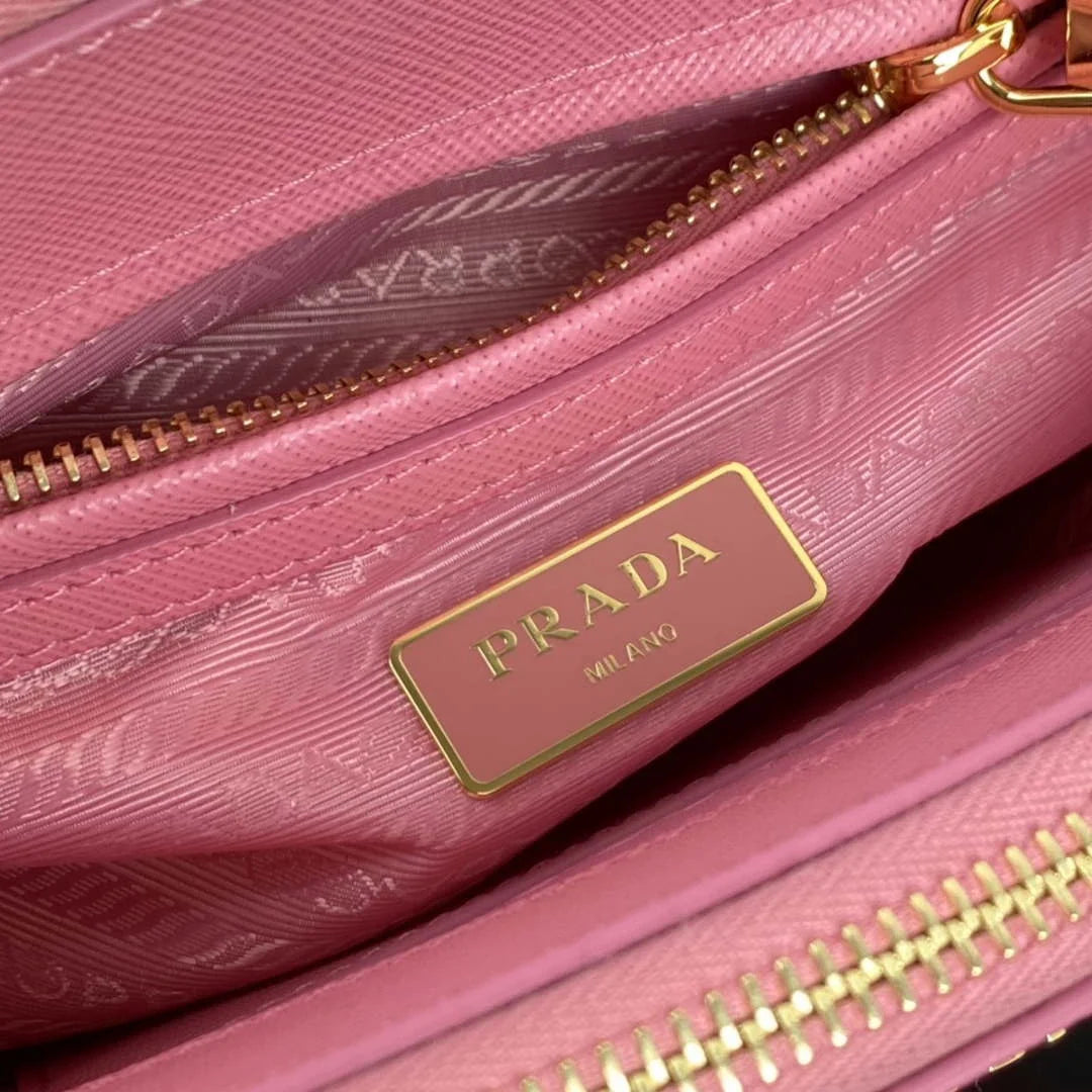 Prada 1BA906 Prada Galleria Saffiano leather mini-bag Pink - Default Title - View 9
