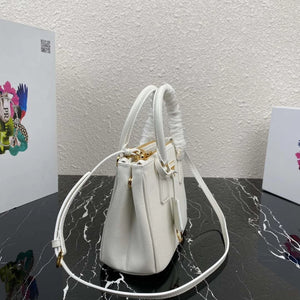 Prada 1BA906 Prada Galleria Saffiano leather mini-bag White - Default Title - View 3