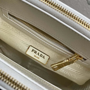 Prada 1BA906 Prada Galleria Saffiano leather mini-bag White - Default Title - View 9