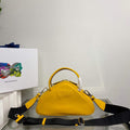 Prada 1BB082 Leather Prada Triangle bag Yellow - Default Title - View 1