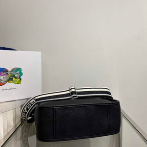 Prada Leather hobo bag 1BC073 In Black - Default Title - View 5