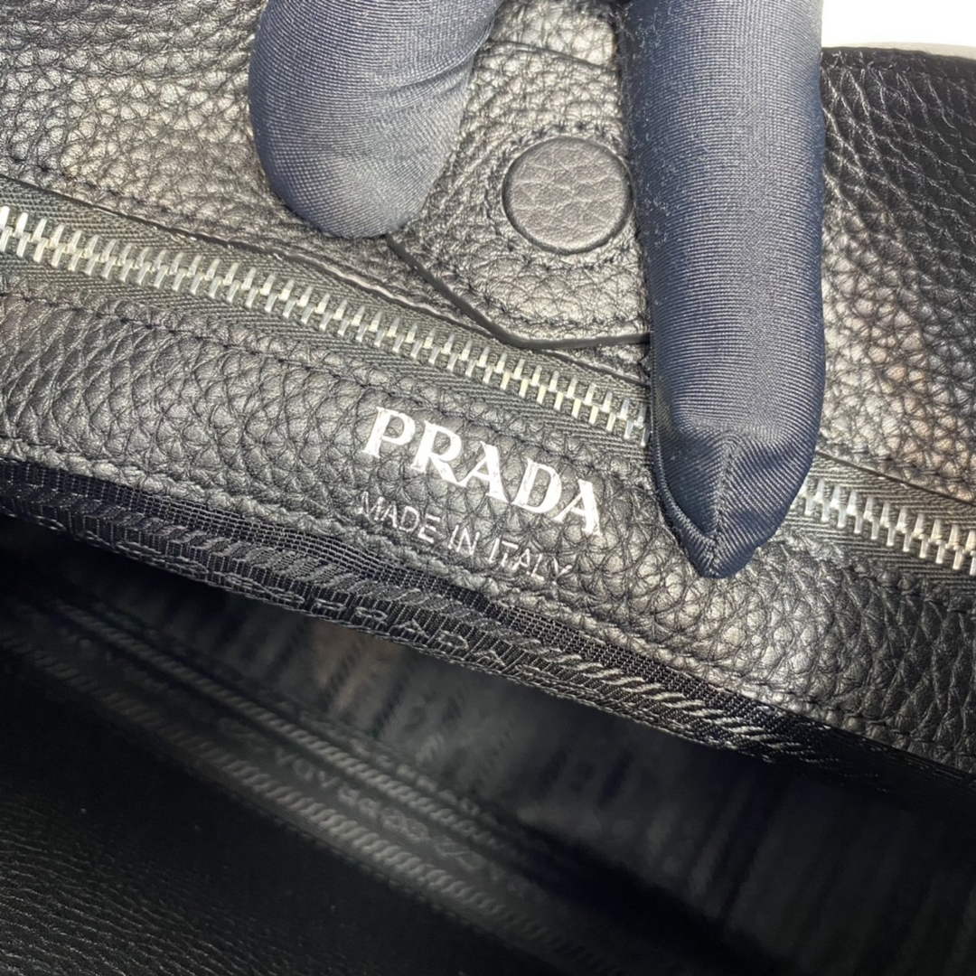 Prada Leather hobo bag 1BC073 In Black - Default Title - View 9