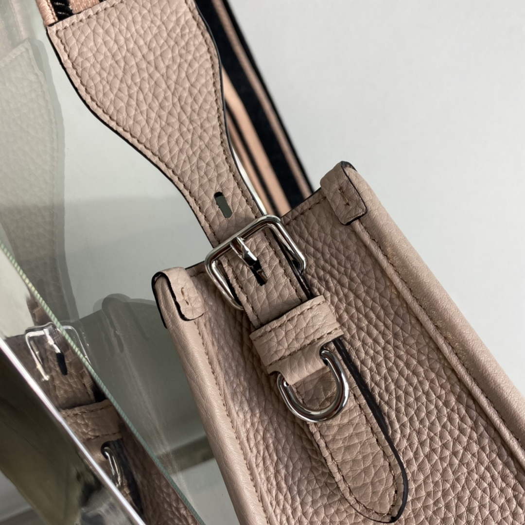 Prada Leather hobo bag 1BC073 In Pink