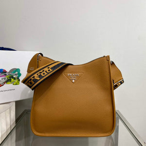 Prada Leather hobo bag 1BC073 Tan - Default Title - View 1