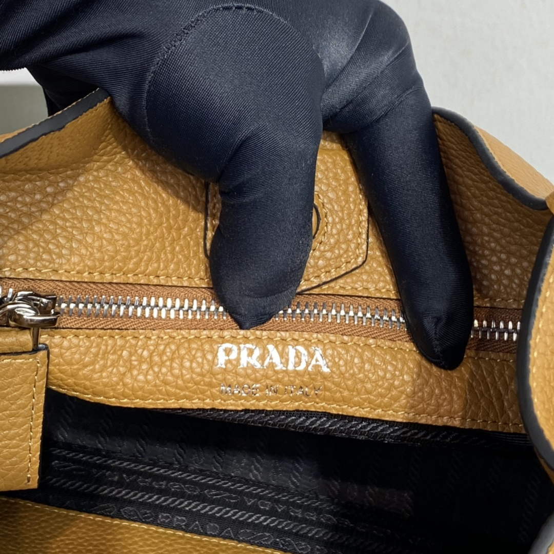 Prada Leather hobo bag 1BC073 Tan - Default Title - View 9