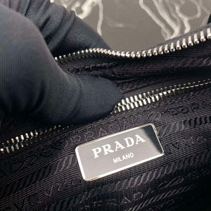 Prada 1BC151 Padded Re-Nylon shoulder bag Black - Default Title - View 9