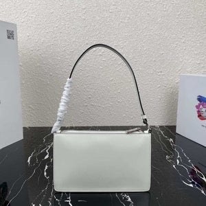 Prada 1BC155 Saffiano leather mini bag White - Default Title - View 2