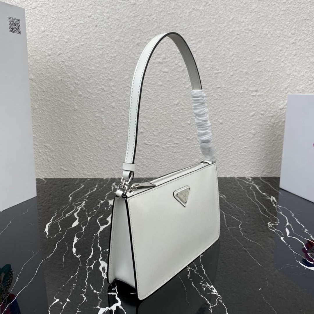 Prada 1BC155 Saffiano leather mini bag White - Default Title - View 3