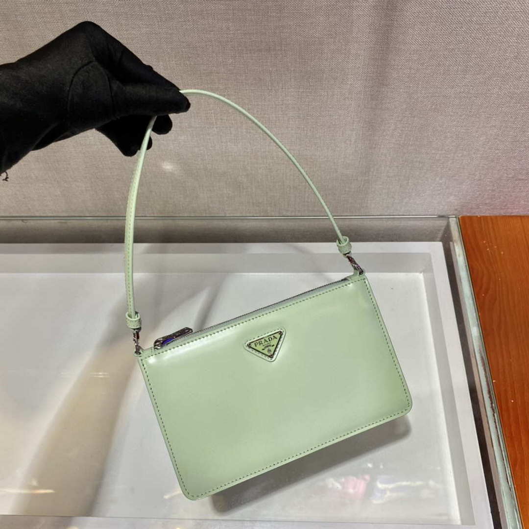Prada 1BC155 Saffiano leather mini bag Green - Default Title - View 3