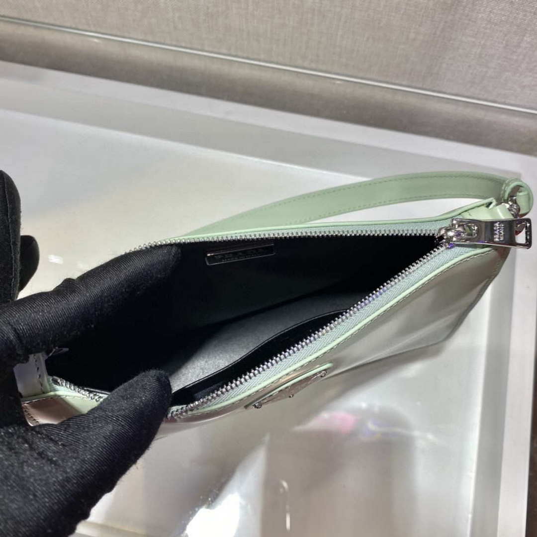Prada 1BC155 Saffiano leather mini bag Green - Default Title - View 8