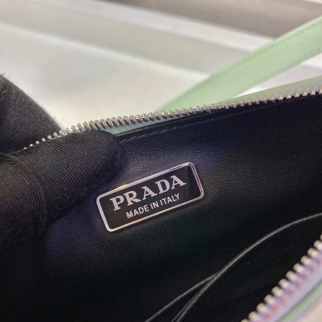 Prada 1BC155 Saffiano leather mini bag Green - Default Title - View 9