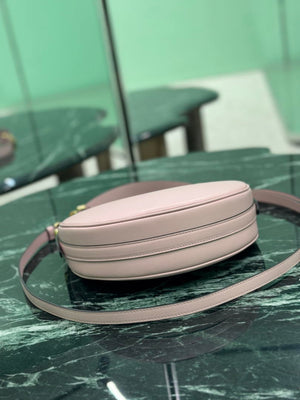 Prada 1BC194 Arqué small leather Shoulder  Bag Ligth Pink - Default Title - View 7