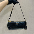 Prada 1BC201 Re-Edition 2002 small leather shoulder bag Black - Default Title - View 1