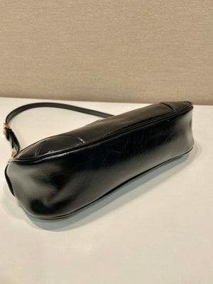 Prada 1BC201 Re-Edition 2002 small leather shoulder bag Black - Default Title - View 7