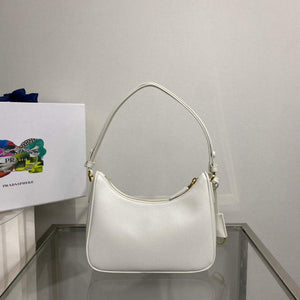 Prada 1BC204 Saffiano Leather Mini-Bag White - Default Title - View 2