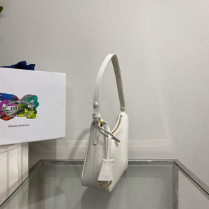 Prada 1BC204 Saffiano Leather Mini-Bag White - Default Title - View 3