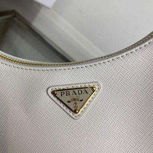 Prada 1BC204 Saffiano Leather Mini-Bag White - Default Title - View 4
