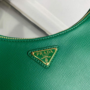 Prada 1BC204 Saffiano Leather Mini-Bag Green - Default Title - View 4