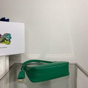 Prada 1BC204 Saffiano Leather Mini-Bag Green - Default Title - View 5