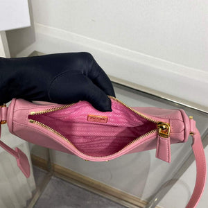 Prada 1BC204 Saffiano Leather Mini-Bag Pink - Default Title - View 9