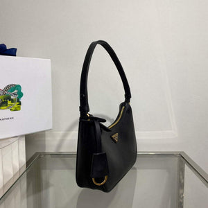 Prada 1BC204 Saffiano Leather Mini-Bag Black - Default Title - View 3