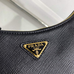 Prada 1BC204 Saffiano Leather Mini-Bag Black - Default Title - View 4