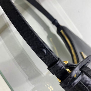 Prada 1BC204 Saffiano Leather Mini-Bag Black - Default Title - View 6