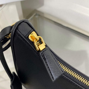 Prada 1BC204 Saffiano Leather Mini-Bag Black - Default Title - View 8