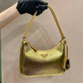Prada 1BC204 Saffiano Leather Mini-Bag Gold - Default Title - View 1