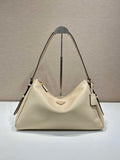 Prada 1BC228 Prada Aim¨¨e Large leather shoulder bag Sand