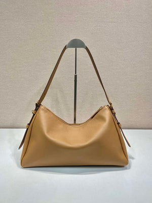 Prada 1BC228 Prada Aim¨¨e Large leather shoulder bag Brown - Default Title - View 4