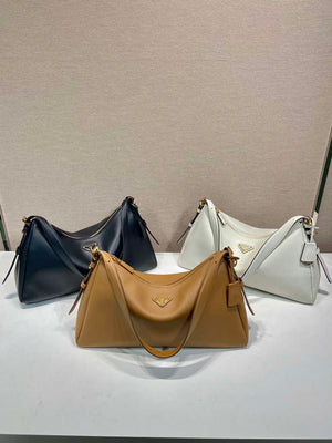 Prada 1BC228 Prada Aim¨¨e Large leather shoulder bag black - Default Title - View 10