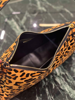 Prada 1BC228 Prada Aim¨¨e Large printed leather shoulder bag Honey - Default Title - View 8