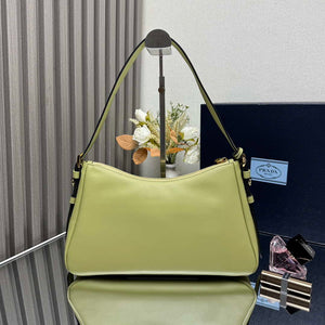 Prada 1BC229 Prada Aim¨¨e Medium leather shoulder bag Light Green - Default Title - View 2