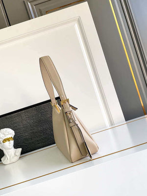 Prada 1BC229 Prada Aim¨¨e Medium leather shoulder bag Sand - Default Title - View 2