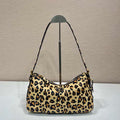 Prada 1BC229 Prada Aim¨¨e Medium printed Leopard leather shoulder bag - Default Title - View 1
