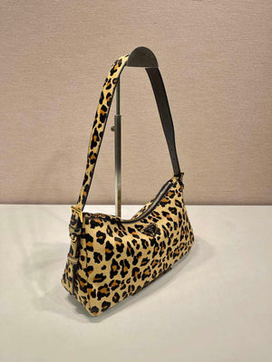 Prada 1BC229 Prada Aim¨¨e Medium printed Leopard leather shoulder bag - Default Title - View 2