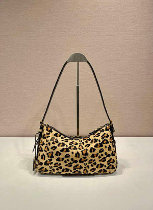 Prada 1BC229 Prada Aim¨¨e Medium printed Leopard leather shoulder bag - Default Title - View 5