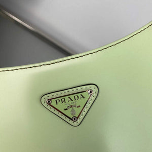 Prada 1BC499 Cleo brushed Gradient leather shoulder bag Green - Default Title - View 6