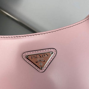 Prada 1BC499 Cleo brushed Gradient leather shoulder bag Pink - Default Title - View 6