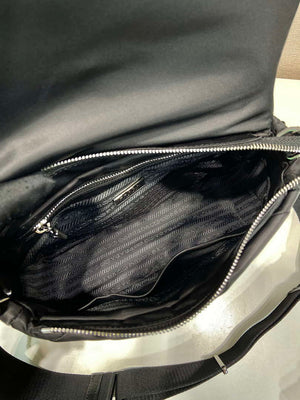 Prada 1BD290 Padded Re-Nylon shoulder bag Black - Default Title - View 8
