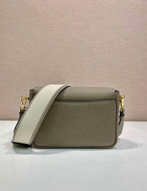 Prada 1BD314 Leather shoulder bag Clay Gray - Default Title - View 4