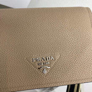 Prada 1BD314 Leather shoulder bag Clay Gray - Default Title - View 4