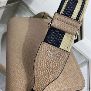 Prada 1BD314 Leather shoulder bag Clay Gray - Default Title - View 7