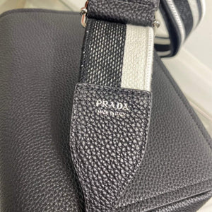 Prada 1BD314 Leather shoulder bag Black - Default Title - View 7