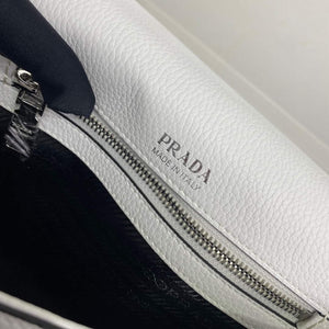 Prada 1BD314 Leather shoulder bag White - Default Title - View 8