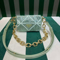 Prada 1BD329 Satin mini-bag with Crystals Green - Default Title - View 1