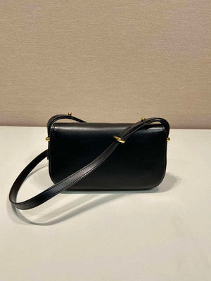 Prada 1BD339 Leather Shoulder Bag Black - Default Title - View 4