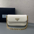 Prada 1BD356 Saffiano leather mini-bag White - Default Title - View 1